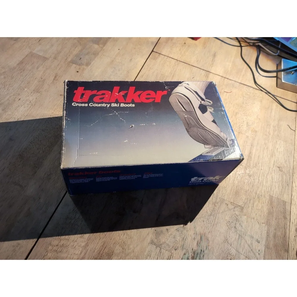 Trak cross country ski boots‎ - Size 6.5 Women's Vintage Original Box